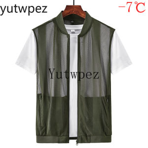Outdoor Hiking Sports Summer Men Mesh Hollow Waistcoat Fishing Breathable Coat High-Quality Design Cycling Leisure Biker Vests