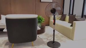 16 Inch Portable Electric Fan Stand Fan Vertical Fan Shakeable Head Strong Wind Floor Fan Cooling Fan