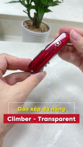 Bộ Dao Đa Năng Victorinox Climber 91mm  Màu Camo/Đỏ Chính Hãng Thụy Sĩ