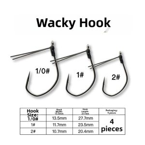 BAQILING | Tangle-Free Soft Bait Hook Carp Fishing Hook