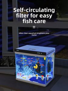 SUNSUN | Smart Mini Aquarium with Self-Cleaning Ecosystem