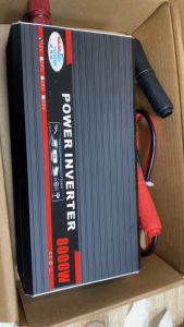 อินเวอร์เตอร์5000W4000W3000W ตัวแปลงไฟฟ้า อินเวอร์เตอร์ในรถยนต์ Peak 5000W DC 12/24V เป็นไฟฟ้ากระแสสลับ 220V ตัวแปลงไฟ หม้อแปลงไฟ Car Inverter DC 12V to AC 220V เครื่องแปลงไฟรถยนต์ เป็นไฟบ้าน