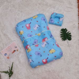 Đệm Ngủ thông minh cho bé có đai bảo vệ (Tặng kèm gối nhỏ) được chọn mẫu