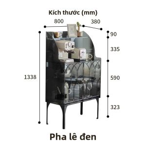 GREY CUBE | Tủ Lưu Trữ Acrylic Phong Cách Hiện Đại Minimalist