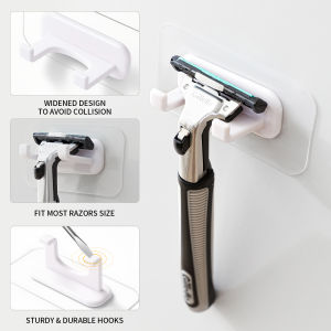 Self-Adhesive Razor Holder Suitable for Use in Towels Bathroom Accessories Kitchens and Bathrooms