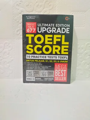 Buku TOEFL: Ultimate Edition Upgrade TOEFL Score Target Nilai 677 + CD