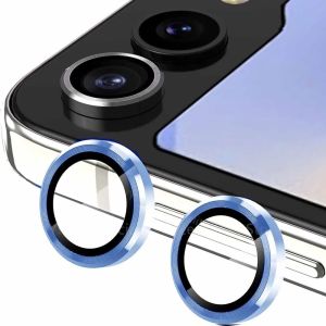 HD Full Coverage Metal Ring Camera Protector Cover Film For Samsung Z Fold/Flip 7/6/5/4/3 Back Lens Anti-Scratch Protective Cap