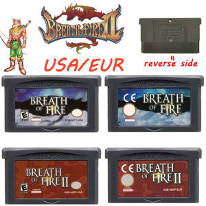 Bandai | USA/EUR GBA Game Cartridge Breath of Fire Series 32 Bit Video Game Console Card Breath of Fire DOOM Series for GBA NDS English