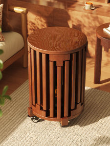 FWTDF | Stackable Sturdy Chinese Retro Round Stool