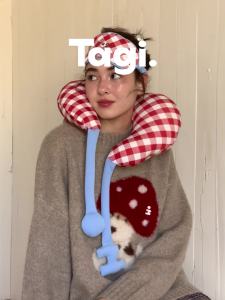 Tagi. Put-Put Heart Neck Pillow&Eye Mask Set