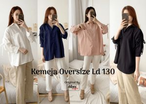 Kemeja Wanita Jumbo ld 130 Viral Kekinian Terbaru / Kemeja Wanita Oversize