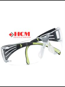 3M SG401AF - Kính bảo hộ chống hóa chất chống đọng sương chống văng bắn chống UV gọng kính tự điều chỉnh ôm sát mặt