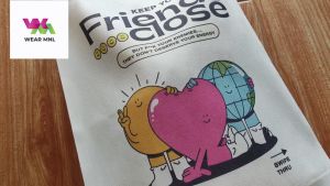 Keep Your Friends Close But F*** Your Enemies - Canvas Tote Bag | Sublimation Print | WearMNL Clothing