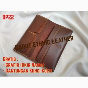 Dompet Kulit Panjang Pria Pull Up Premium Full Kulit Garut Handmade (DP22)