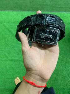 Dây nịt da cá sấu xịn ngang 3.5cm