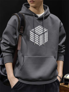 JIANMUJI | Hooded Trendy Casual Sweater for Men Winter and Autumn