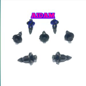 10 PCS KLIP RIVET MOTOR YAMAHA NMAX AEROX MIO 6MM KLIP PLASTIK RIVET NMAX PLASTIK KLIP YAMAHA HONDA KAWASAKI KLIP PLASTIK MURAH MOTOR HONDA SCOOPY VARIO KAWASAKI NINJA UKURAN 6mm