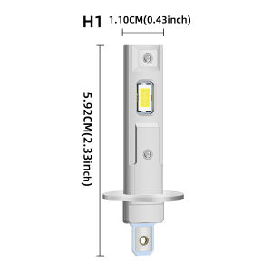 KEVANLY | 2Pcs H1 LED Fog Light Bulbs LED Fog Running Light Bulb 8SMD Super Bright 6000K White DRL Driving Lamp Plug and Play