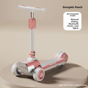 MLZH | Beginner Tricycle Scooter With Flashing Step