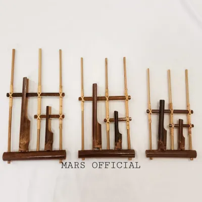 Angklung satuan bambu hitam