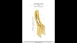 Capitan Spaghetti Gorengan Model Sisir New / Tongs Pencapit Stainless Steel