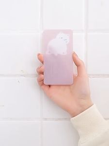 Holder Gantungan Penjepit Pel Sapu Dengan Sticker Motif Lucu
