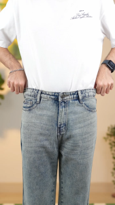 JINISO - Ikat Pinggang Pria Black Straptic Belt