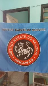 Bendera INKANAS Institut Karate Do Nasional Rumbai