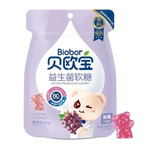 Béo Bổ Vi Sinh Hoạt Động Dẻo Goma Vị Trái Cây Hình Gấu 135g * 2 Túi Đồ Ăn Nhẹ Cho Trẻ Em Đồ Ăn Nhẹ Dẻo Goma Vi Sinh Hoạt Động