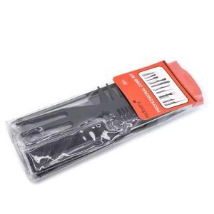 ตัดผม Hairdressing หวีสีดํามัลติฟังก์ชั่ผม Detangler หวี Anti-Static Haircare Hairstyling ชุดเครื่องมือ Stylist อุปกรณ์เสริม