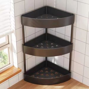 YOULE | Corner Wall Mount No Drill Organizer Triangle Shelf