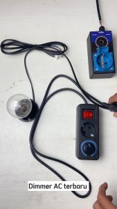 PENGATUR KECEPATAN GERINDA BOR KIPAS HEATER PEMANAS PUTARAN DIMMER 2000W 220V AC