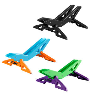 Floor Bicycle Stands Adjustable Bike Floor Kickstand Anti-Slip Wheelie Bike Display Shelf for Indoor Outdoor