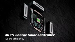 BateriaPower 60A 12/24/36/48V MPPT Solar Charge Controller BateriaPower 99.5% MPPT Efficiency Solar Panel Charge Regulator
