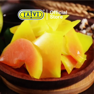 LAIAL Pickled Papaya Slice 160g Sour Papaya Sweet & Sour Preserved Fruits Premium Halal Snacks Selected Food