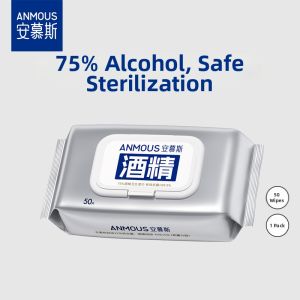 Anmous | Child-friendly 75% Alcohol Thickened Wet Wipes