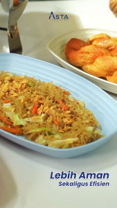 Piring Baki Saji Ramah Lingkungan - Microwave Safe - Jerami Gandum Tebal | Asta Homeware