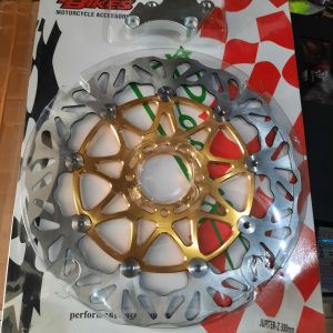 Piringan Cakram Depan Disc Brake Plus Breket Pnp Yamaha Jupiter Z / F1zr / Jupiter Mx New Old / Vega Disc 300mm