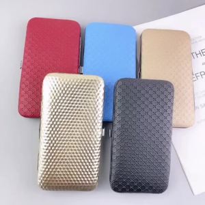 8/19Pcs Home Nail Clipper Set Large Dead Skin Pliers Diagonal Small Eyebrow Clipper With Leather Sleeve For Personal Grooming