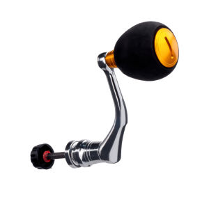 1Pc Medium/Large Foldable Hexagon Fishing Reel Handle Fit 2000-6000 Knob EVA Grip Spinning Reel Fittings