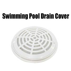 8 Inch Swimming Pool Drain Cover Water Filter Cap Main Drainage Port Cover (With Screws)