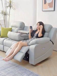 iEasy โซฟา โซฟาปรับนอน โซฟาเอนกประสงค์ เบาะนอน ปรับระดับ เก้าอี้ปรับนอน โซฟาเบาะหนัง โซฟาเบด แข็งแรง ทนทาน รุ่นปรับมือ โซฟาปรับนอนได้ เก้าอี้โซฟา โซฟา2/3ที่นั่ง Sofa bed FD108 FD109