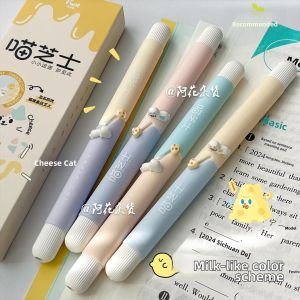FUXIANHAO | Cute Cheese-themed Fast Drying Pen 0.5mm Black