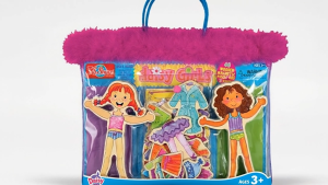 Bendon TS Shure Daisy Girls 40-Piece Wooden Magnetic Dress Up Doll 50463