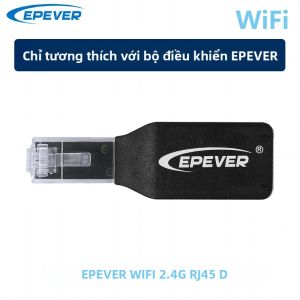 Bộ Điều Khiển Sạc Năng Lượng Mặt Trời MPPT EPEVER WiFi 2.4G RJ45 - Giám Sát Truyền Thông Qua Ứng Dụng Điện Thoại Di Động