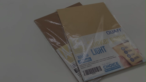PP Supplies - QUAFF A4 Dark/Light Kraft Sticker Paper 165gsm | 20 Sheets for DIY & Crafts