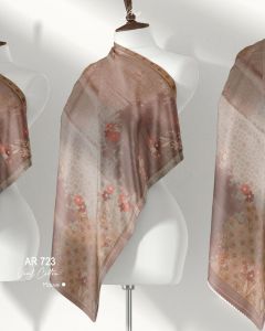 Hijab Arrafi kerudung jilbab segi empat motif voal scarf Arrafi 723 terbaru