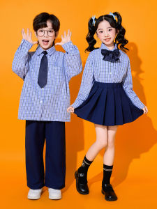 YUZHOUTUO | Preppy Style Kids Choir and Cheerleading Performance Costume Set