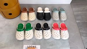 Korean Summer Mid-Heel Wedges Slipper For Women Fashion Comfortable Rubber Shoes Slip On Casual Shoes