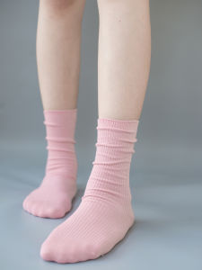 Boneless Mulberry Silk Soft Bunching Socks: A Guide to Minimalist Pure Color Spring & Autumn Long Socks